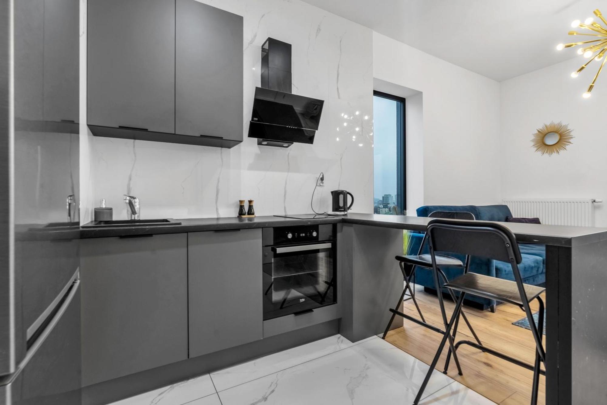 Warsaw Business Apartments - Air Conditioning, 10Th Floor, City View, Balcony - By Rentujemy 외부 사진