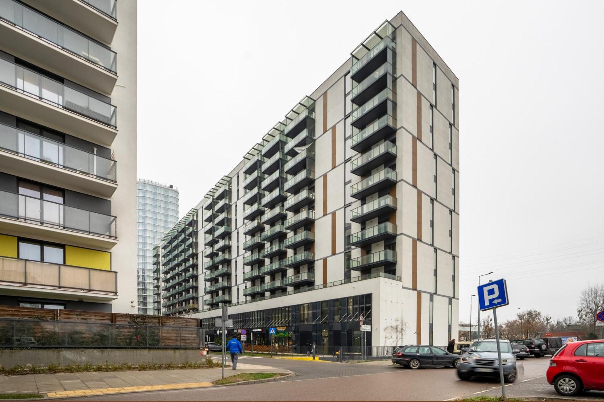 Warsaw Business Apartments - Air Conditioning, 10Th Floor, City View, Balcony - By Rentujemy 외부 사진