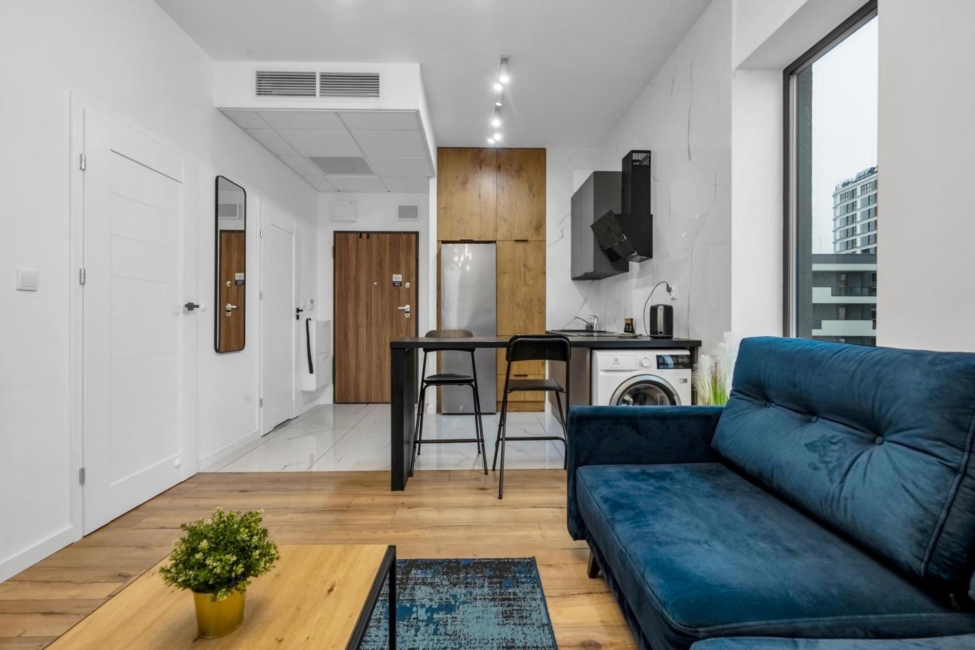 Warsaw Business Apartments - Air Conditioning, 10Th Floor, City View, Balcony - By Rentujemy 외부 사진