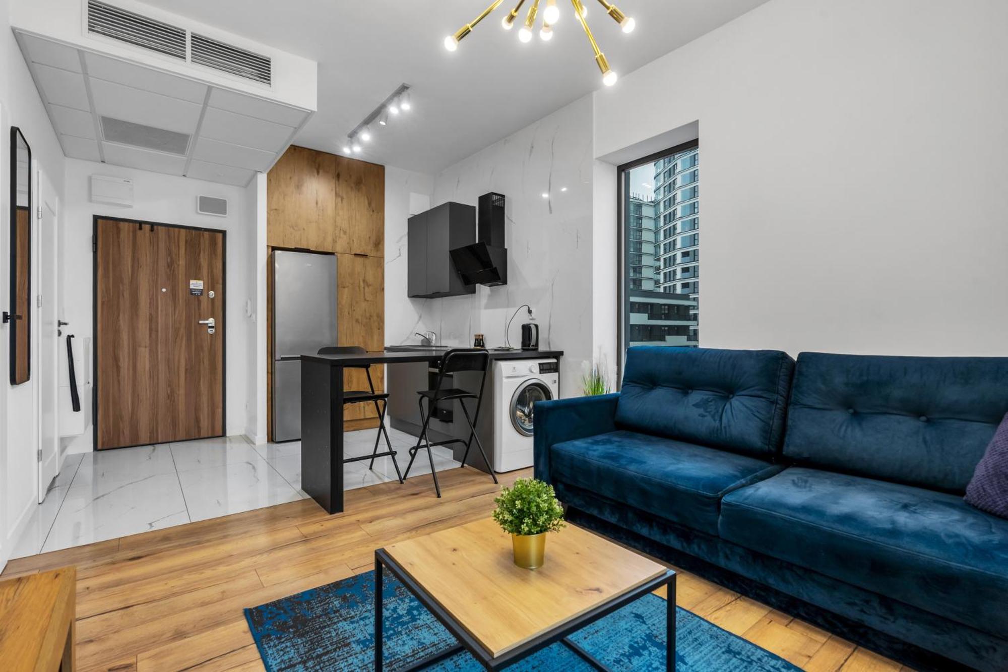 Warsaw Business Apartments - Air Conditioning, 10Th Floor, City View, Balcony - By Rentujemy 외부 사진