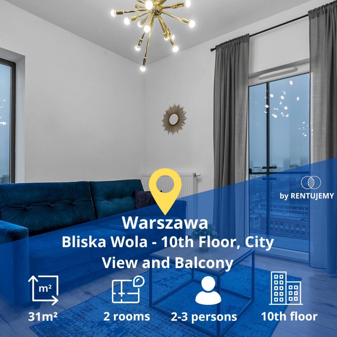 Warsaw Business Apartments - Air Conditioning, 10Th Floor, City View, Balcony - By Rentujemy 외부 사진
